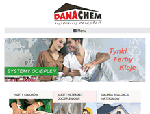 Tablet Screenshot of danachem.com